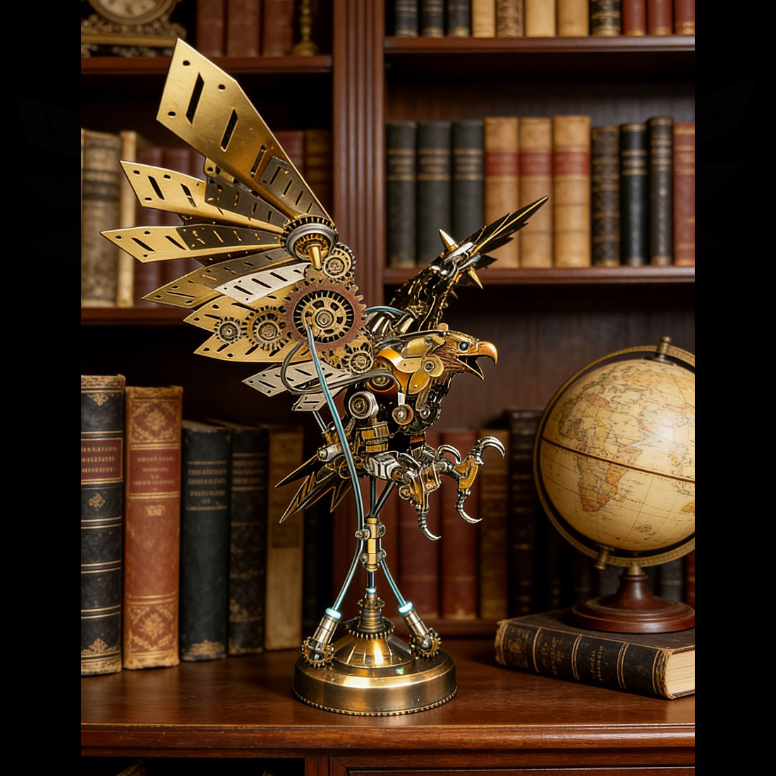 Steampunk Eagle Model Kit